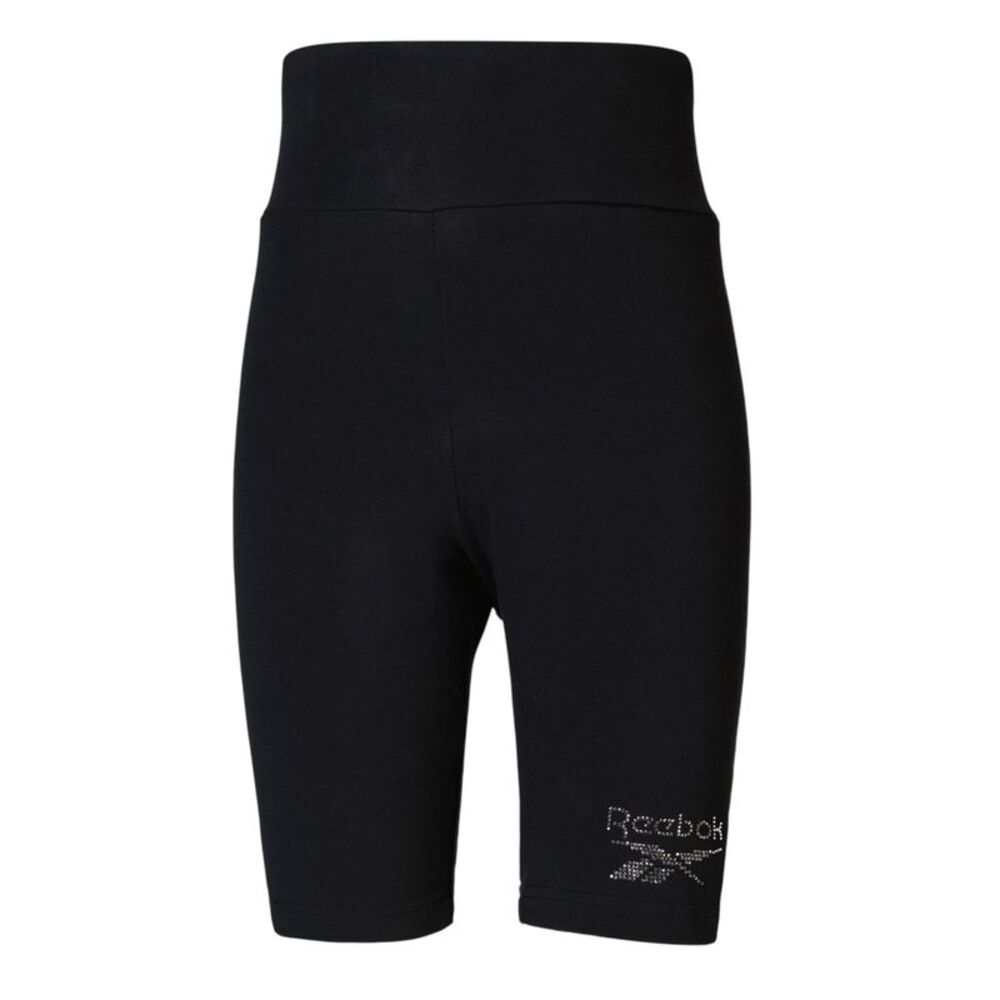 Reebok Womens/Ladies Sparkle Slim Leggings / Black
